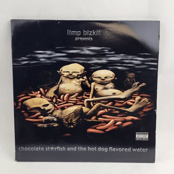 Limp Bizkit - Chocolate Starfish & The Hot Dog Flavored Water Grey/Brown 2LP - Picture 2 of 2